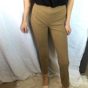 Everlane khaki stretch ankle pants